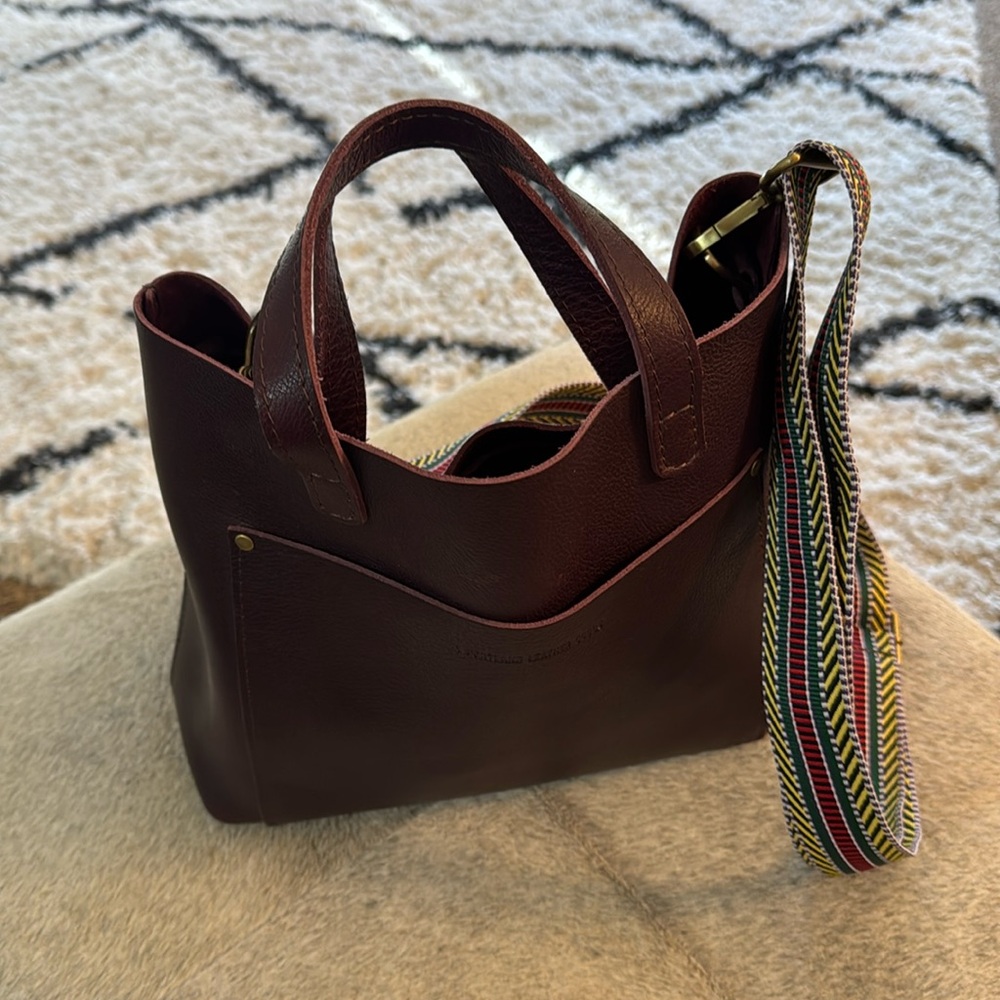 Medium Crossbody “Portland Leather” Tote